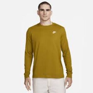 Nike Men’s XS Dark Yellow Long Sleeve Shirt